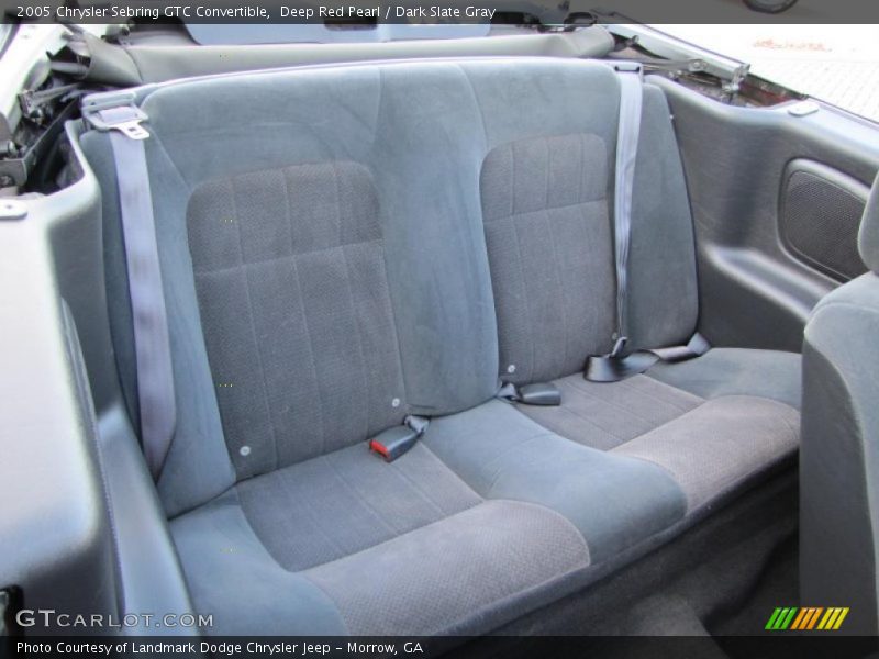  2005 Sebring GTC Convertible Dark Slate Gray Interior
