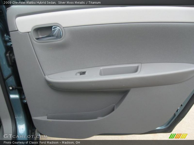  2009 Malibu Hybrid Sedan Titanium Interior