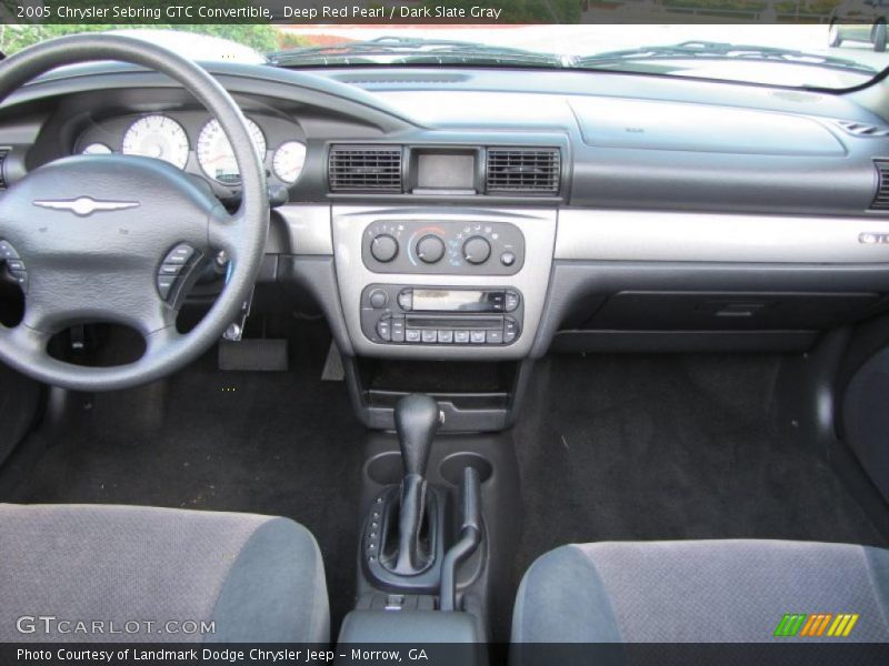 Dashboard of 2005 Sebring GTC Convertible