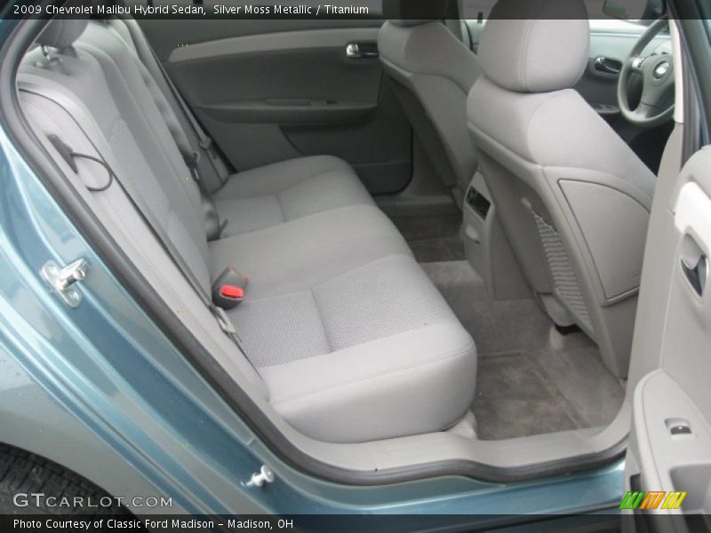 2009 Malibu Hybrid Sedan Titanium Interior
