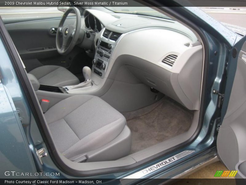  2009 Malibu Hybrid Sedan Titanium Interior