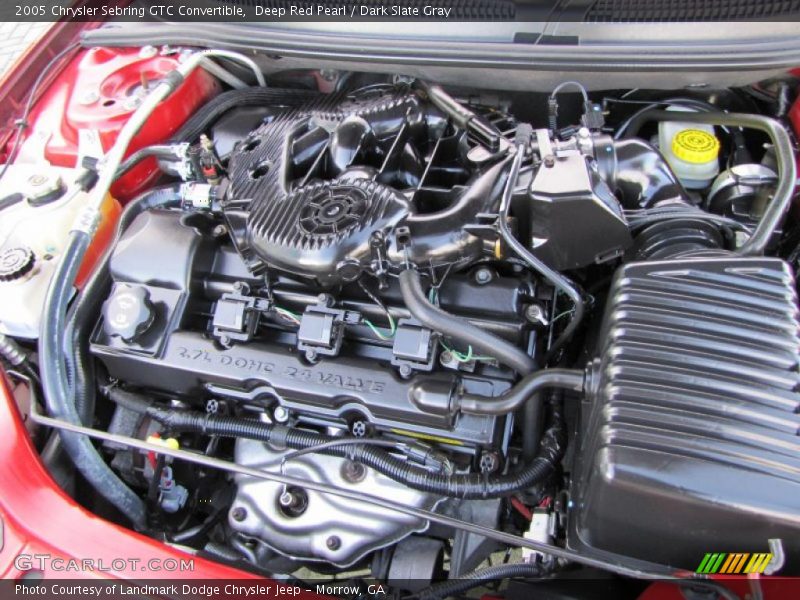  2005 Sebring GTC Convertible Engine - 2.7 Liter DOHC 24 Valve V6