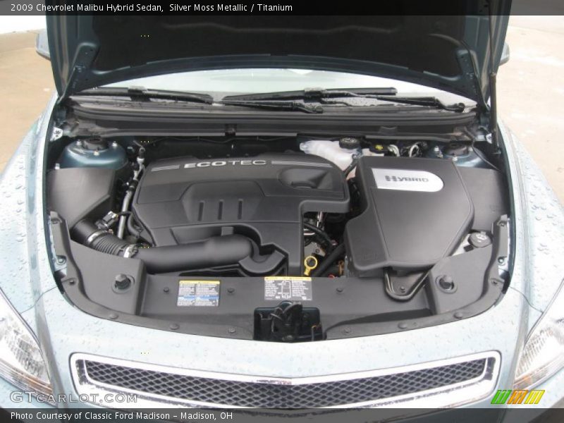  2009 Malibu Hybrid Sedan Engine - 2.4 Liter H DOHC 16-Valve VVT 4 Cylinder Gasoline/Electric Hybrid
