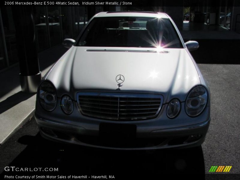 Iridium Silver Metallic / Stone 2006 Mercedes-Benz E 500 4Matic Sedan