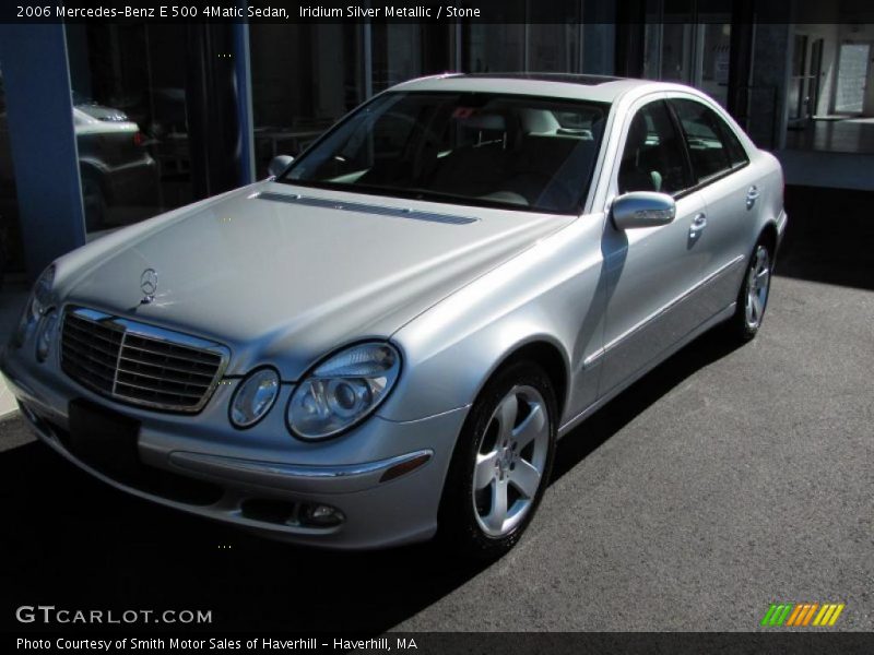 Iridium Silver Metallic / Stone 2006 Mercedes-Benz E 500 4Matic Sedan