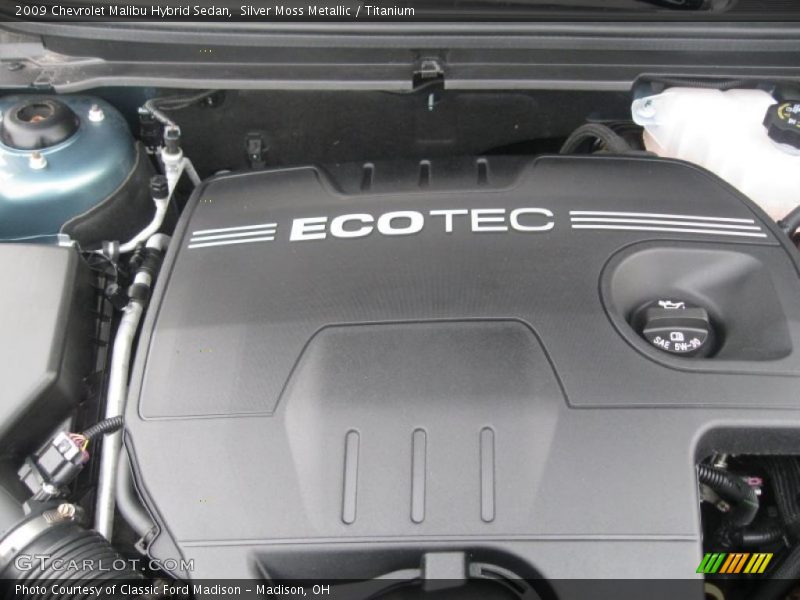  2009 Malibu Hybrid Sedan Engine - 2.4 Liter H DOHC 16-Valve VVT 4 Cylinder Gasoline/Electric Hybrid