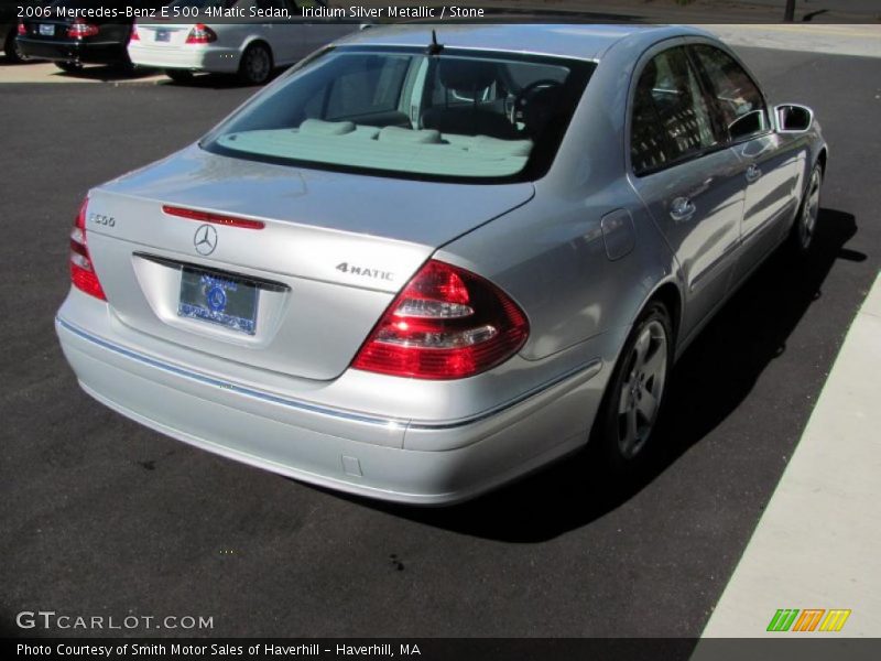 Iridium Silver Metallic / Stone 2006 Mercedes-Benz E 500 4Matic Sedan