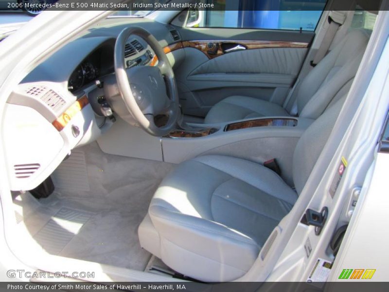  2006 E 500 4Matic Sedan Stone Interior