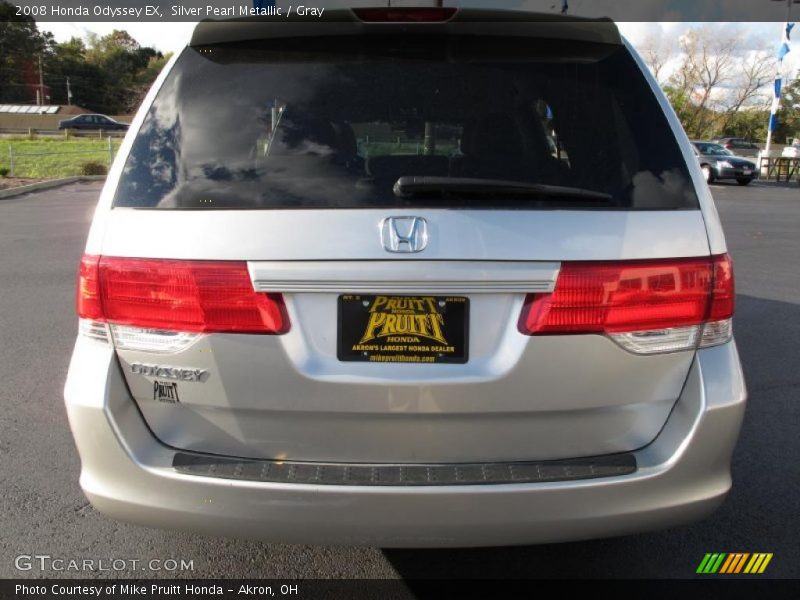 Silver Pearl Metallic / Gray 2008 Honda Odyssey EX