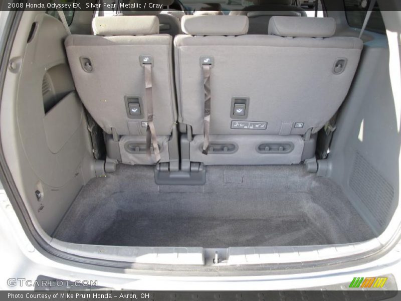 Silver Pearl Metallic / Gray 2008 Honda Odyssey EX