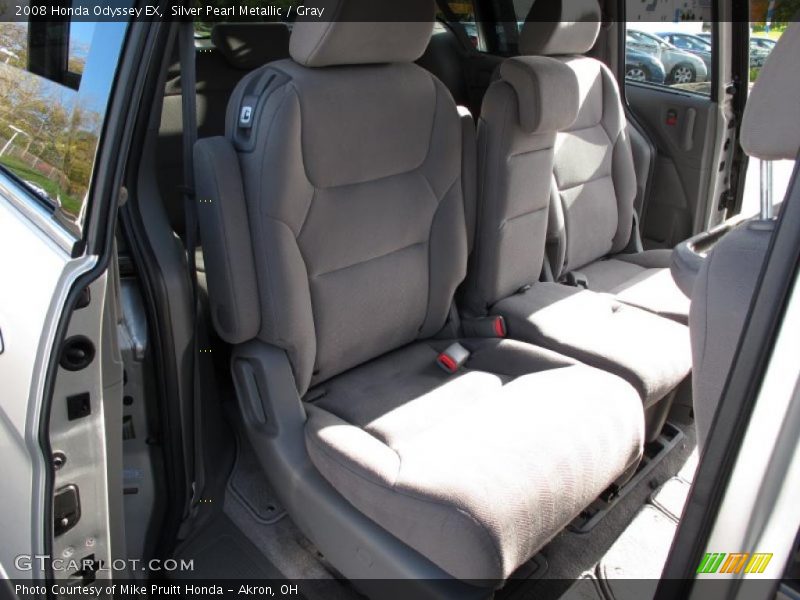 Silver Pearl Metallic / Gray 2008 Honda Odyssey EX