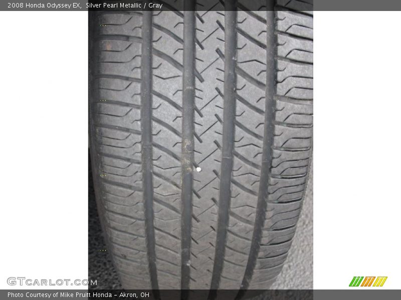 Silver Pearl Metallic / Gray 2008 Honda Odyssey EX