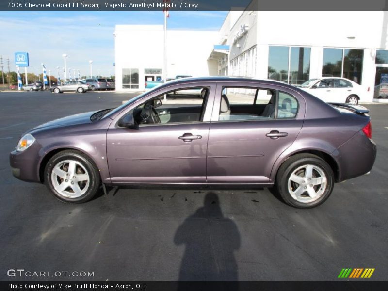Majestic Amethyst Metallic / Gray 2006 Chevrolet Cobalt LT Sedan