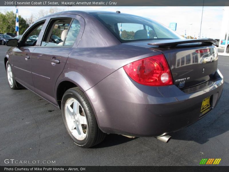 Majestic Amethyst Metallic / Gray 2006 Chevrolet Cobalt LT Sedan