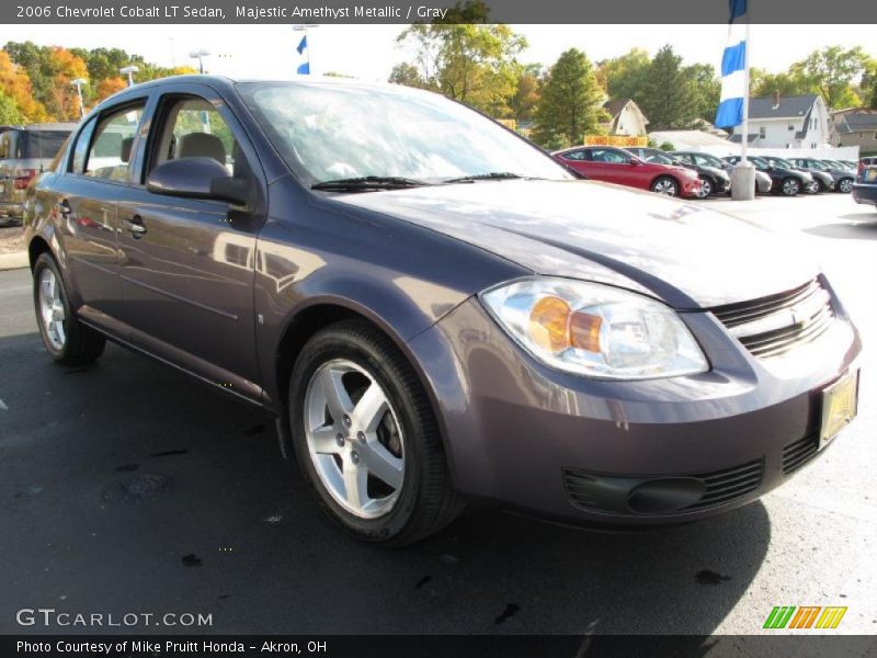 Majestic Amethyst Metallic / Gray 2006 Chevrolet Cobalt LT Sedan