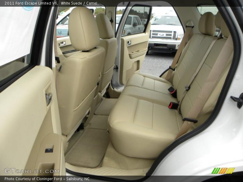  2011 Escape Limited V6 Camel Interior
