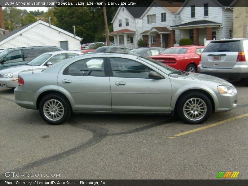 Satin Jade Pearl / Dark Slate Gray 2004 Chrysler Sebring Touring Sedan