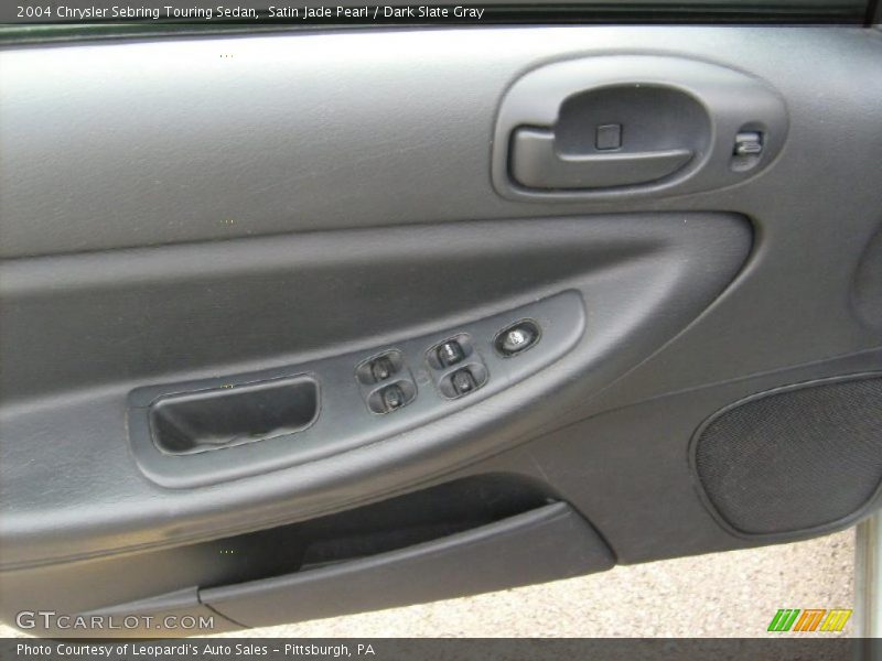 Satin Jade Pearl / Dark Slate Gray 2004 Chrysler Sebring Touring Sedan