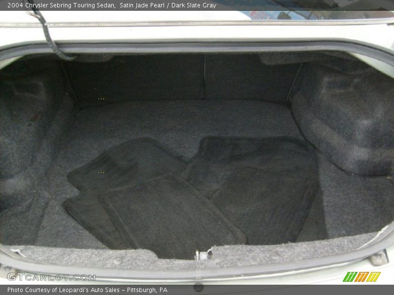  2004 Sebring Touring Sedan Trunk