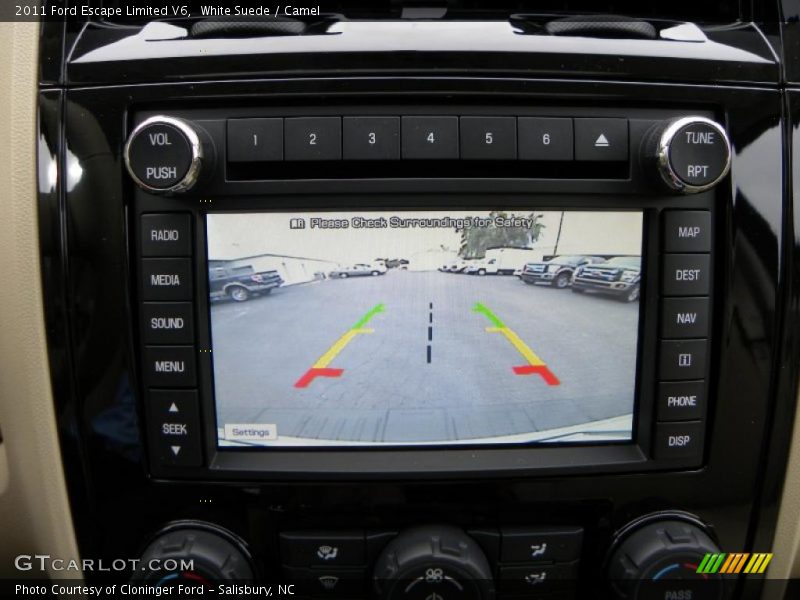 Controls of 2011 Escape Limited V6