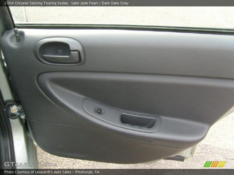 Satin Jade Pearl / Dark Slate Gray 2004 Chrysler Sebring Touring Sedan