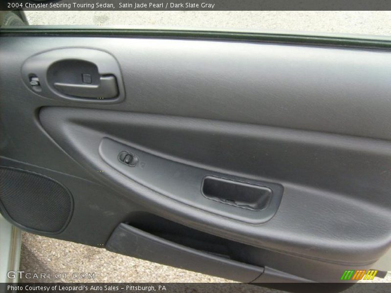 Satin Jade Pearl / Dark Slate Gray 2004 Chrysler Sebring Touring Sedan