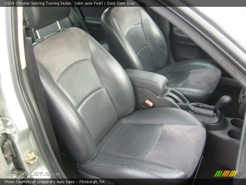 Satin Jade Pearl / Dark Slate Gray 2004 Chrysler Sebring Touring Sedan