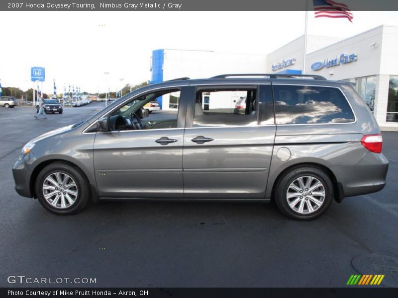 Nimbus Gray Metallic / Gray 2007 Honda Odyssey Touring