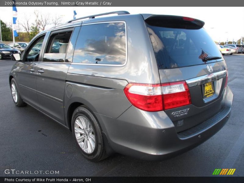 Nimbus Gray Metallic / Gray 2007 Honda Odyssey Touring