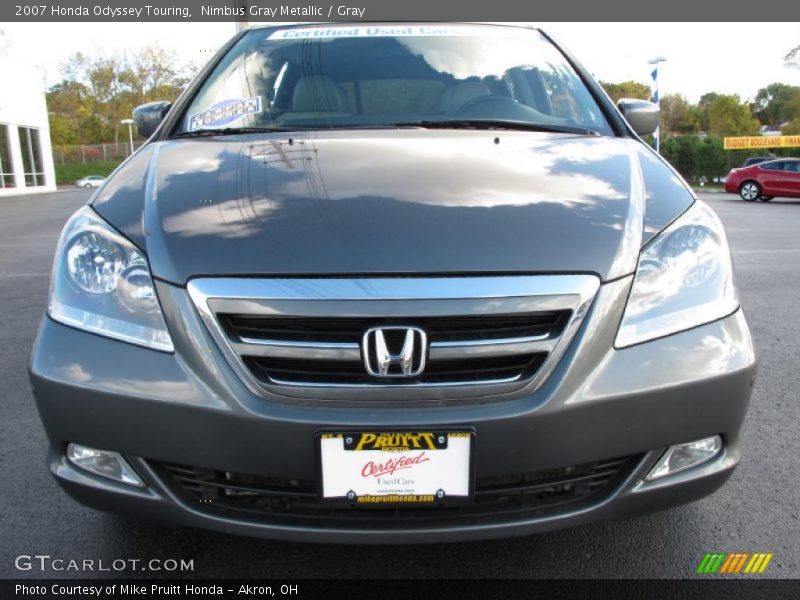 Nimbus Gray Metallic / Gray 2007 Honda Odyssey Touring