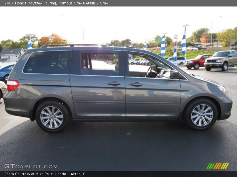 Nimbus Gray Metallic / Gray 2007 Honda Odyssey Touring