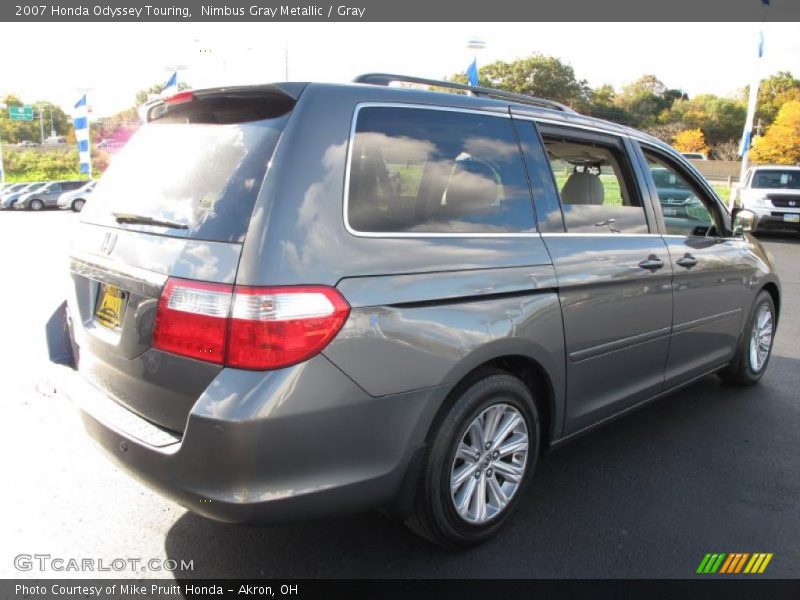 Nimbus Gray Metallic / Gray 2007 Honda Odyssey Touring