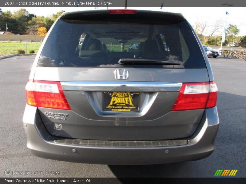Nimbus Gray Metallic / Gray 2007 Honda Odyssey Touring