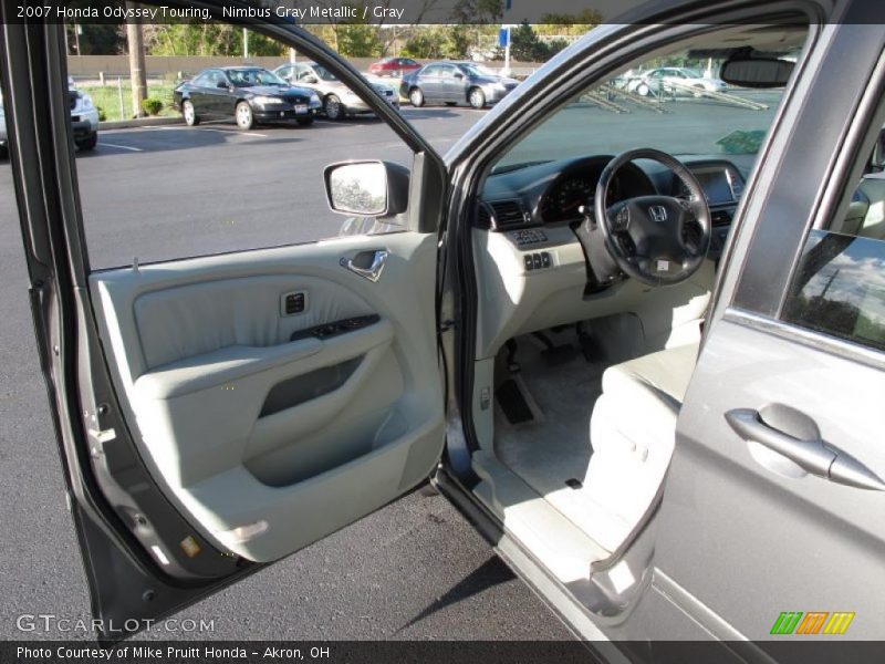 Nimbus Gray Metallic / Gray 2007 Honda Odyssey Touring