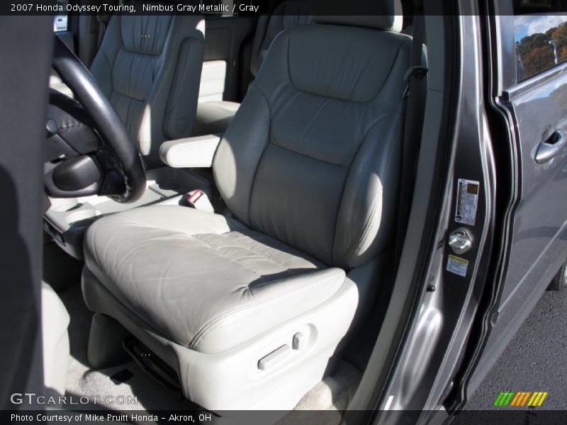 Nimbus Gray Metallic / Gray 2007 Honda Odyssey Touring