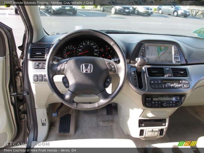 Nimbus Gray Metallic / Gray 2007 Honda Odyssey Touring