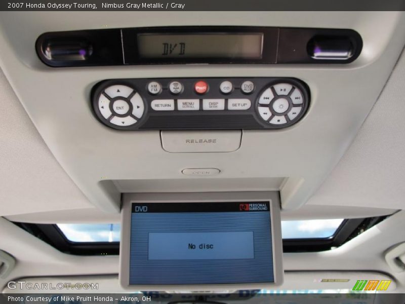 Nimbus Gray Metallic / Gray 2007 Honda Odyssey Touring