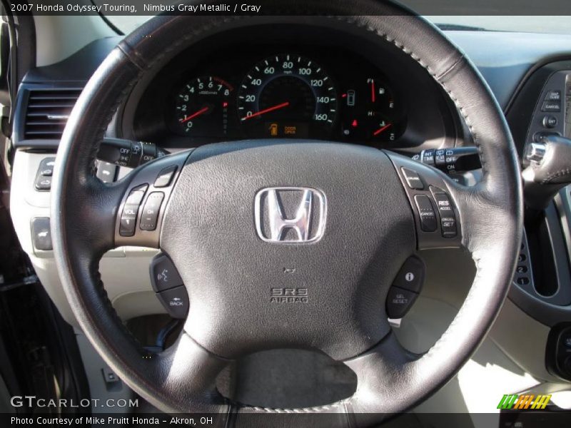Nimbus Gray Metallic / Gray 2007 Honda Odyssey Touring