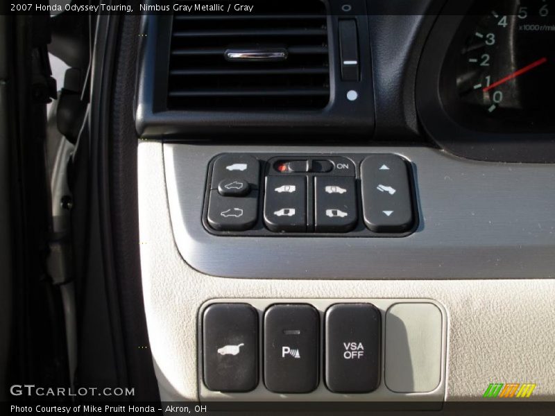 Nimbus Gray Metallic / Gray 2007 Honda Odyssey Touring