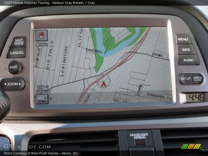 Nimbus Gray Metallic / Gray 2007 Honda Odyssey Touring