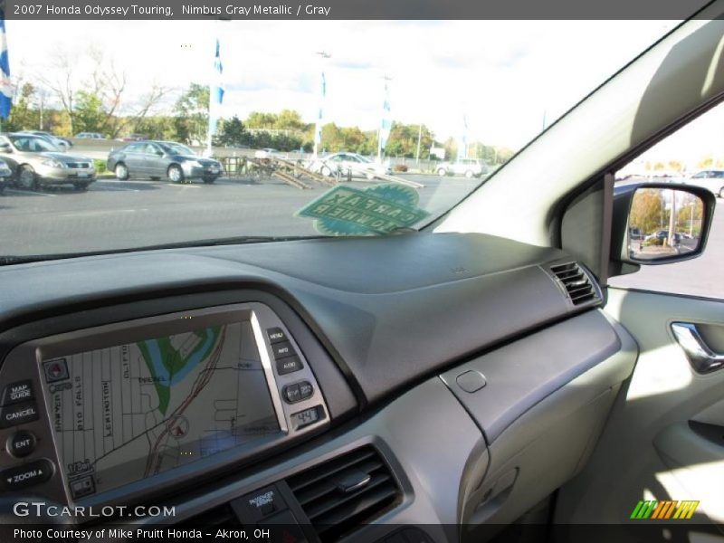 Nimbus Gray Metallic / Gray 2007 Honda Odyssey Touring