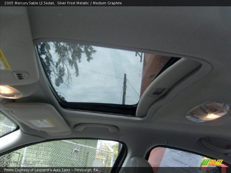 Silver Frost Metallic / Medium Graphite 2005 Mercury Sable LS Sedan