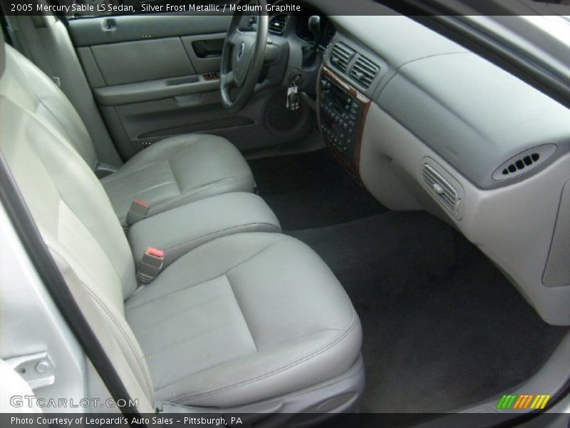 Silver Frost Metallic / Medium Graphite 2005 Mercury Sable LS Sedan