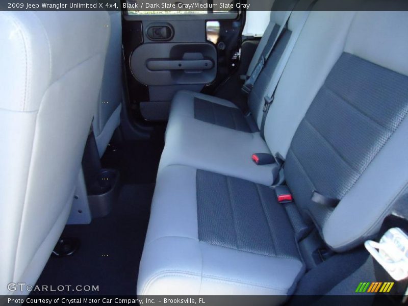Black / Dark Slate Gray/Medium Slate Gray 2009 Jeep Wrangler Unlimited X 4x4