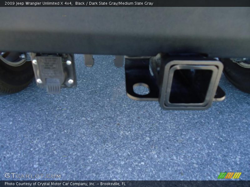Black / Dark Slate Gray/Medium Slate Gray 2009 Jeep Wrangler Unlimited X 4x4