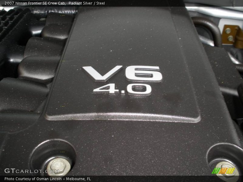 Radiant Silver / Steel 2007 Nissan Frontier SE Crew Cab