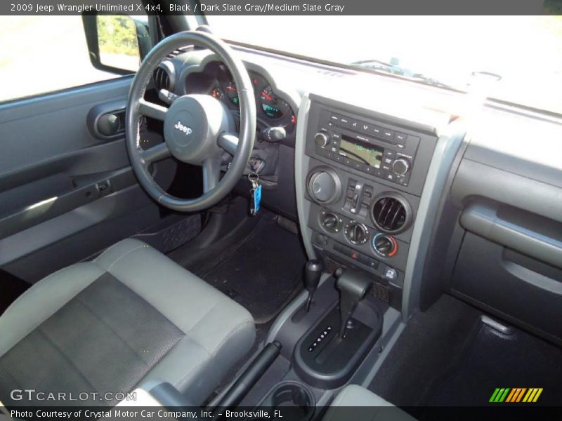  2009 Wrangler Unlimited X 4x4 Dark Slate Gray/Medium Slate Gray Interior