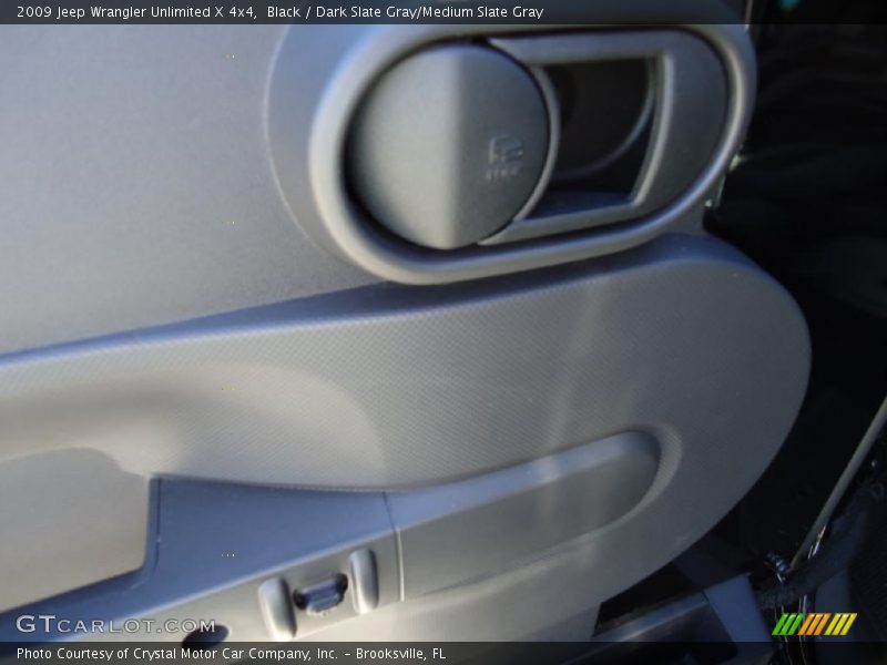 Black / Dark Slate Gray/Medium Slate Gray 2009 Jeep Wrangler Unlimited X 4x4