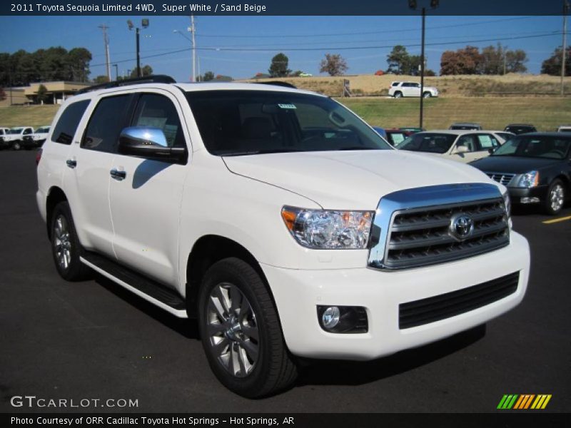 Front 3/4 View of 2011 Sequoia Limited 4WD
