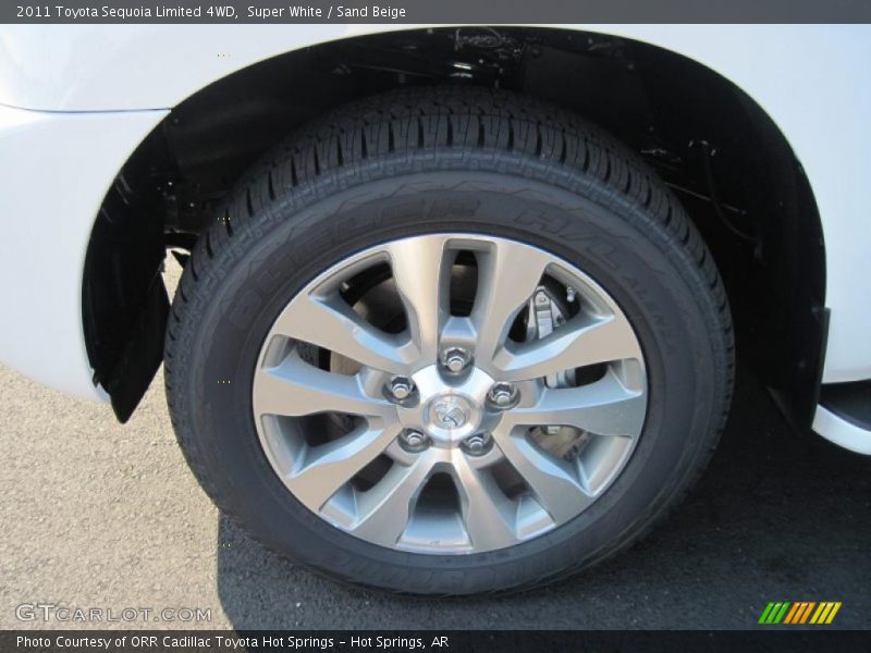  2011 Sequoia Limited 4WD Wheel